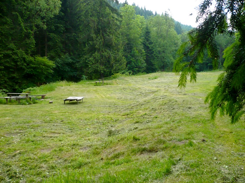 Tabořiště před sezonou